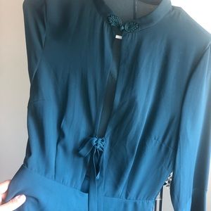 Turquoise Misguided Boho Dress